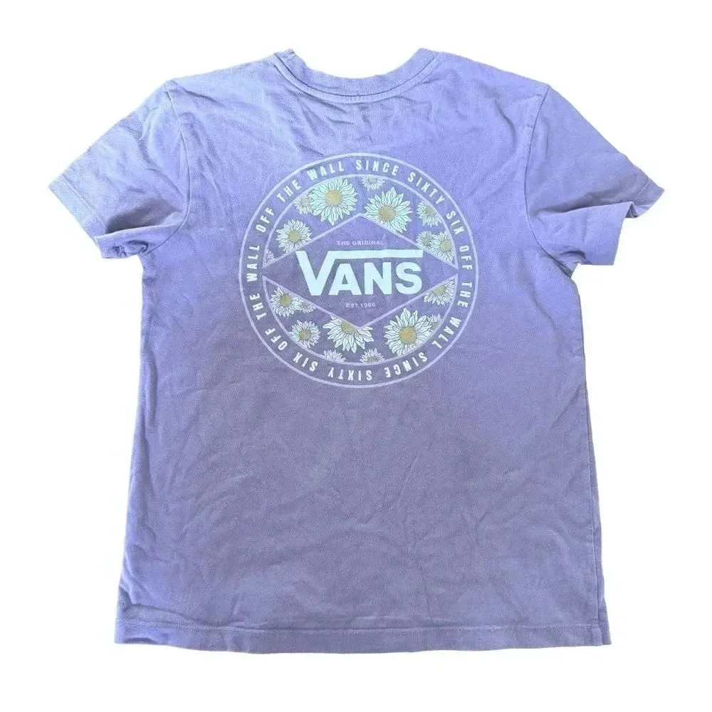 Vans Purple Short Sleeve Tee